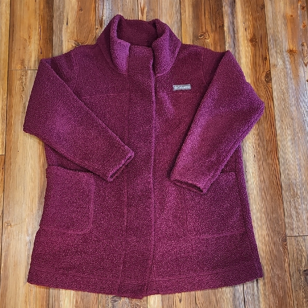 Columbia Women's Rich Purple Teddy Jacket
